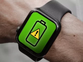 changer la batterie de l'Apple Watch