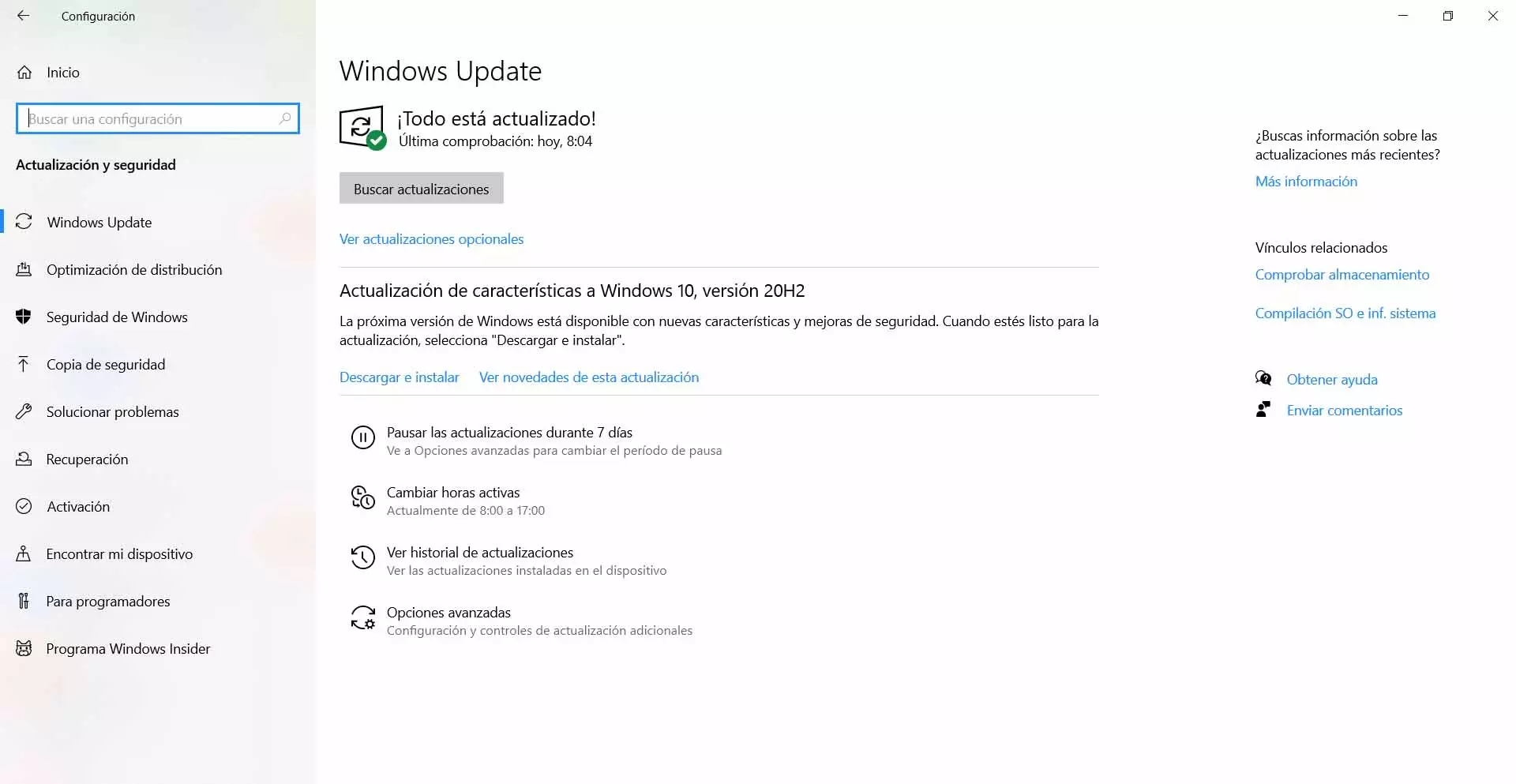 Windows Actualizar