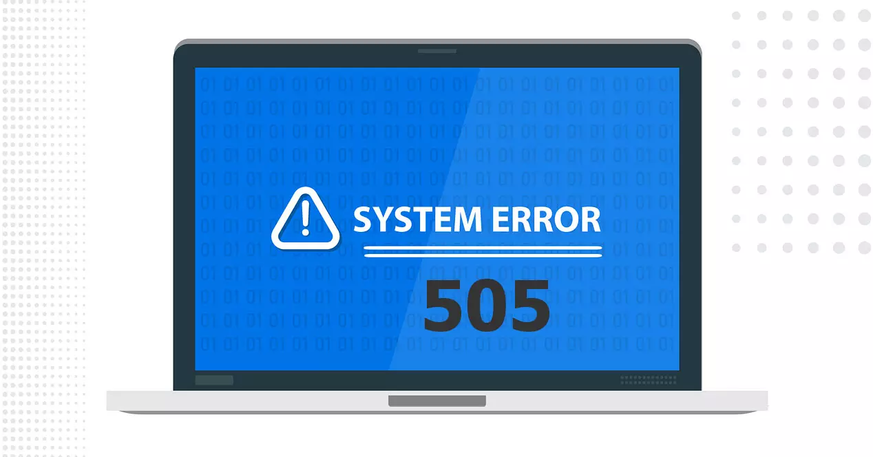 Error 505 "HTTP Version Not Supported"