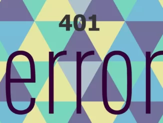 Error 401 Unauthorized