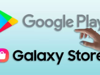 Google Play van Samsung's Galaxy Store