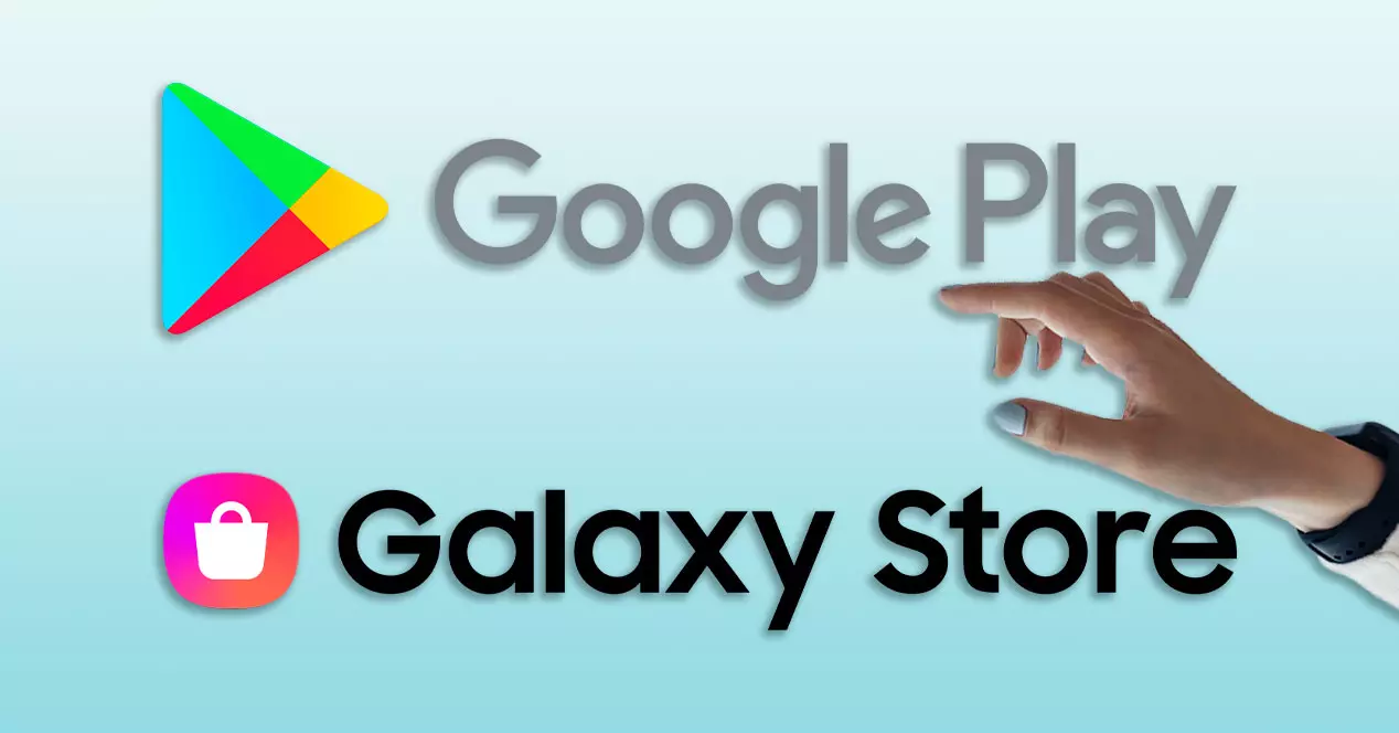 Google Play din Samsung Galaxy Store