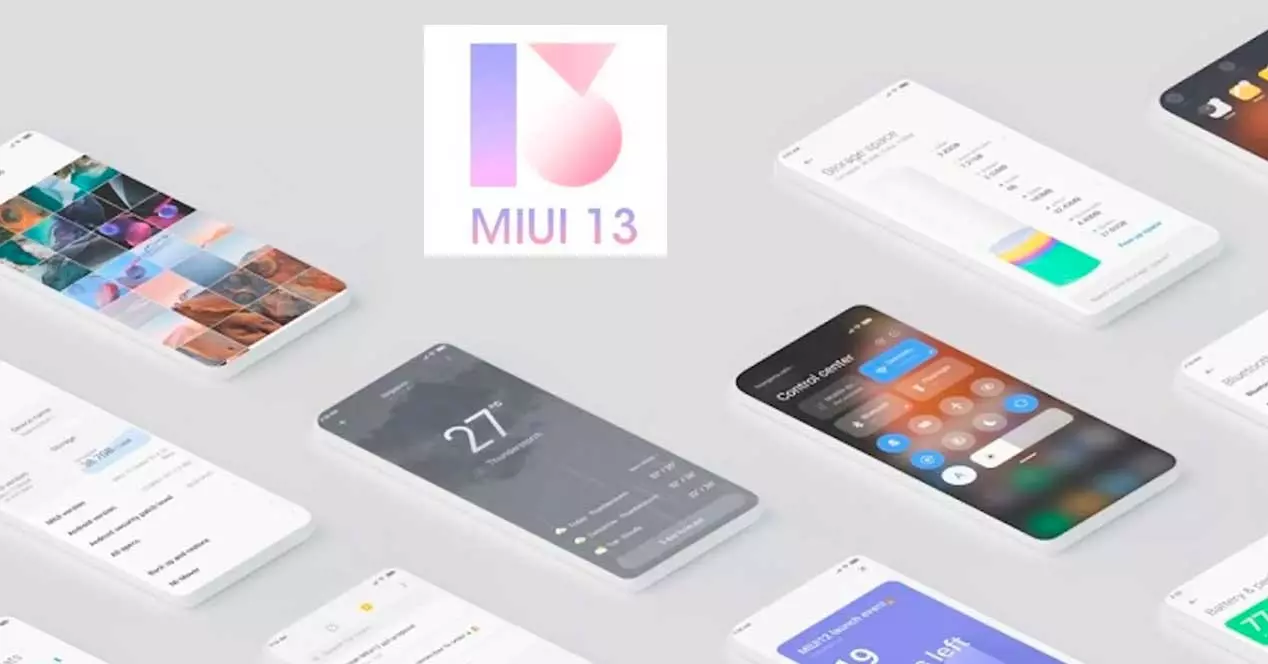 første mobiler til at modtage MIUI 13