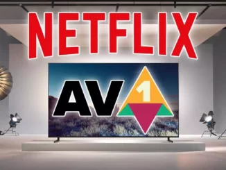 Netflix changes its codec for TV