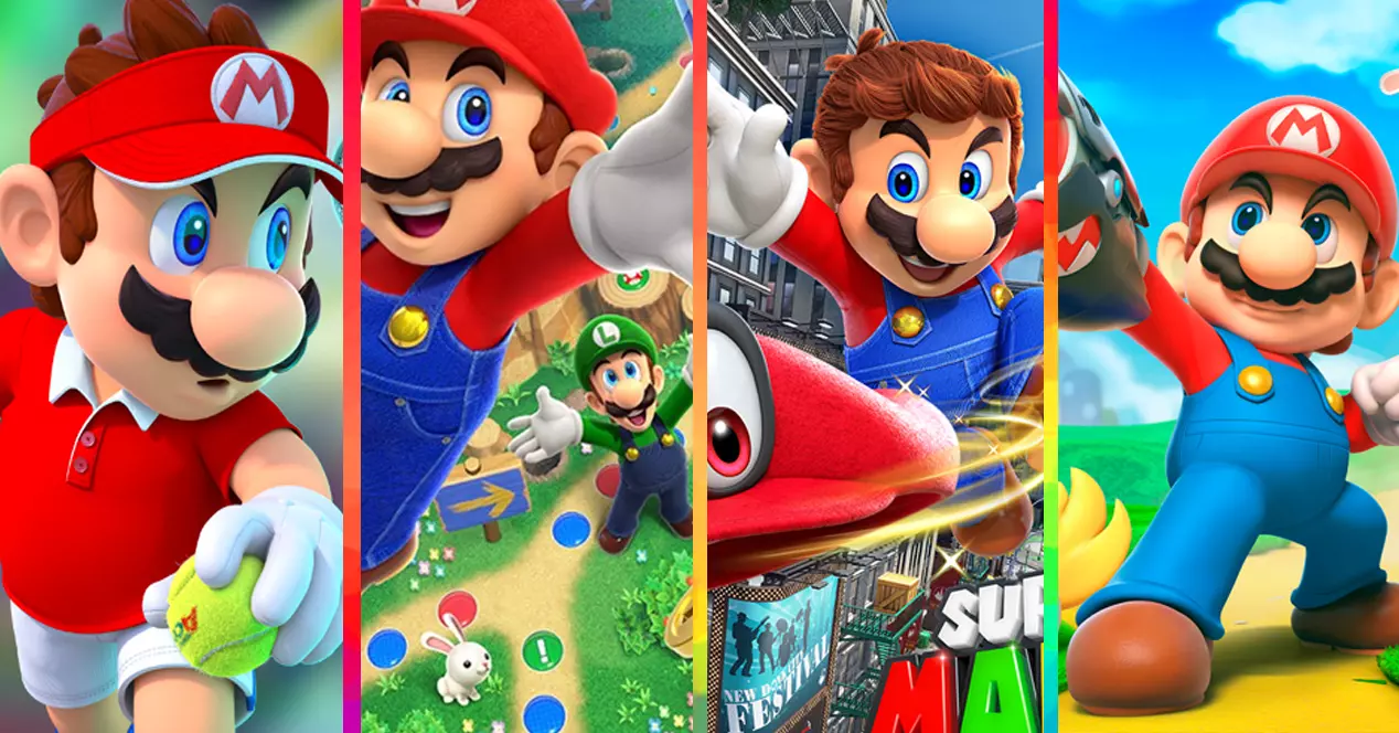 NintendoSwitch向けのすべてのマリオゲーム