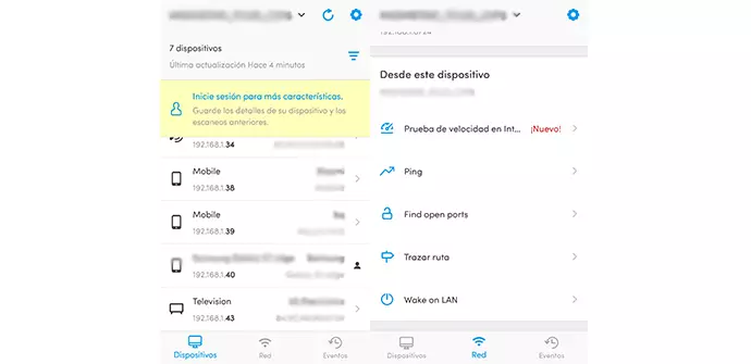 Ver los equipos conectados all router desde el móvil