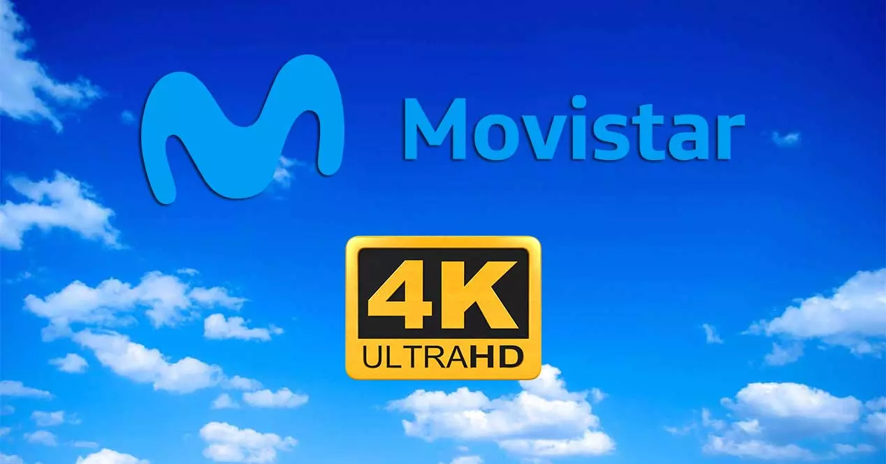 tell if Movistar + is being viewed in 4K or HD