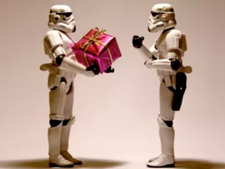 geef voor Kerstmis als je een Star Wars-fan bent