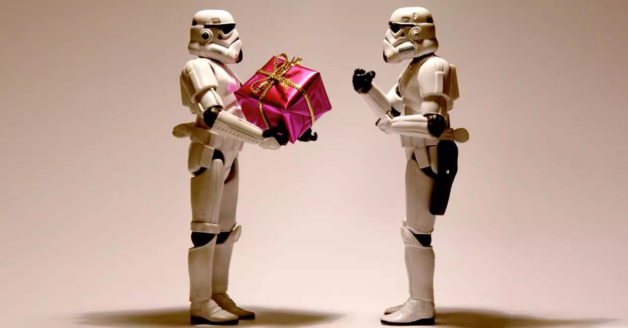 geef voor Kerstmis als je een Star Wars-fan bent