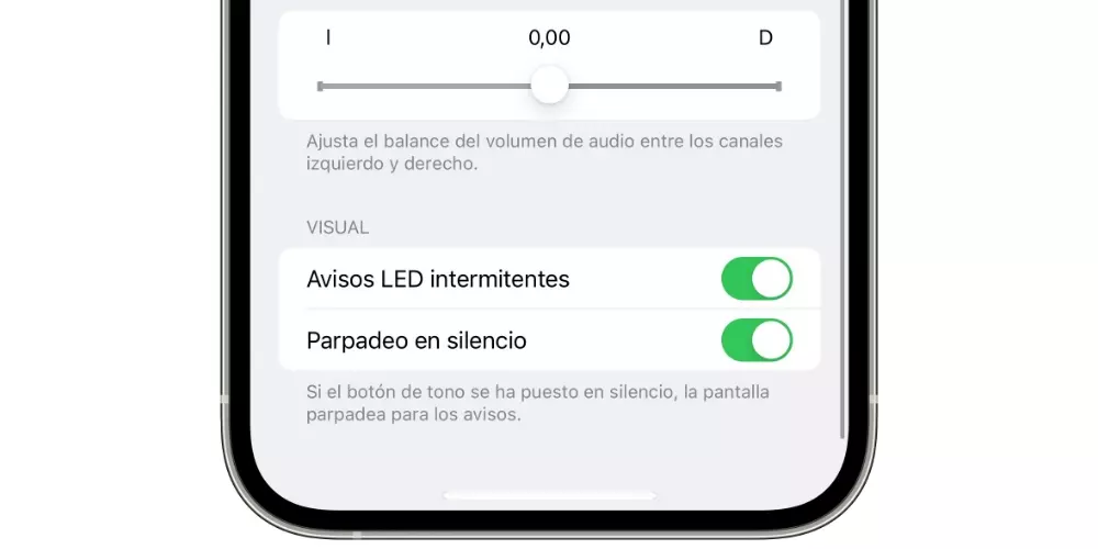 led-melding iphone