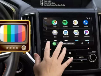 regarder la télévision dans la voiture avec Android Auto
