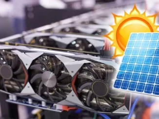 profitable to put solar panels to mine cryptocurrencies