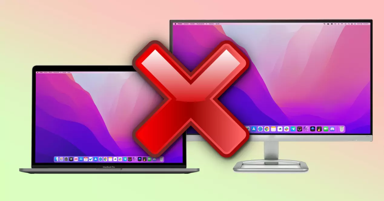 Corrija problemas no Mac com monitor externo