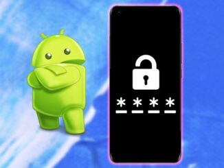 How to change Android password