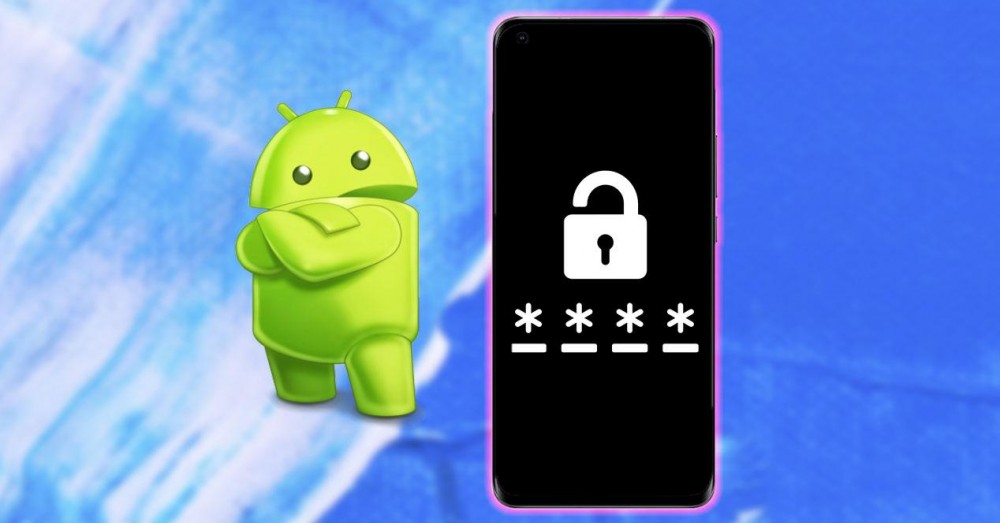 How to change Android password