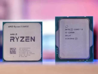 Intel i5-12600K กับ AMD Ryzen 5 5600X