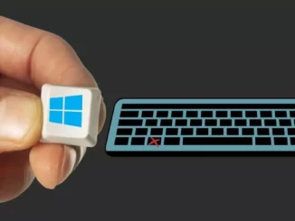disable the Windows Win key on the keyboard