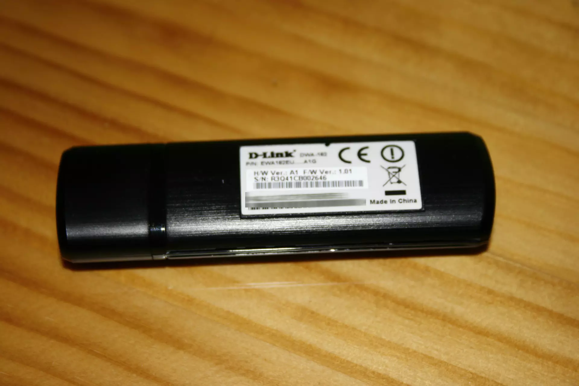 Trasera del D-Link DWA-182