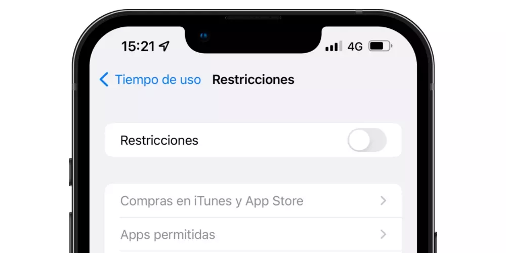 iOS の制限