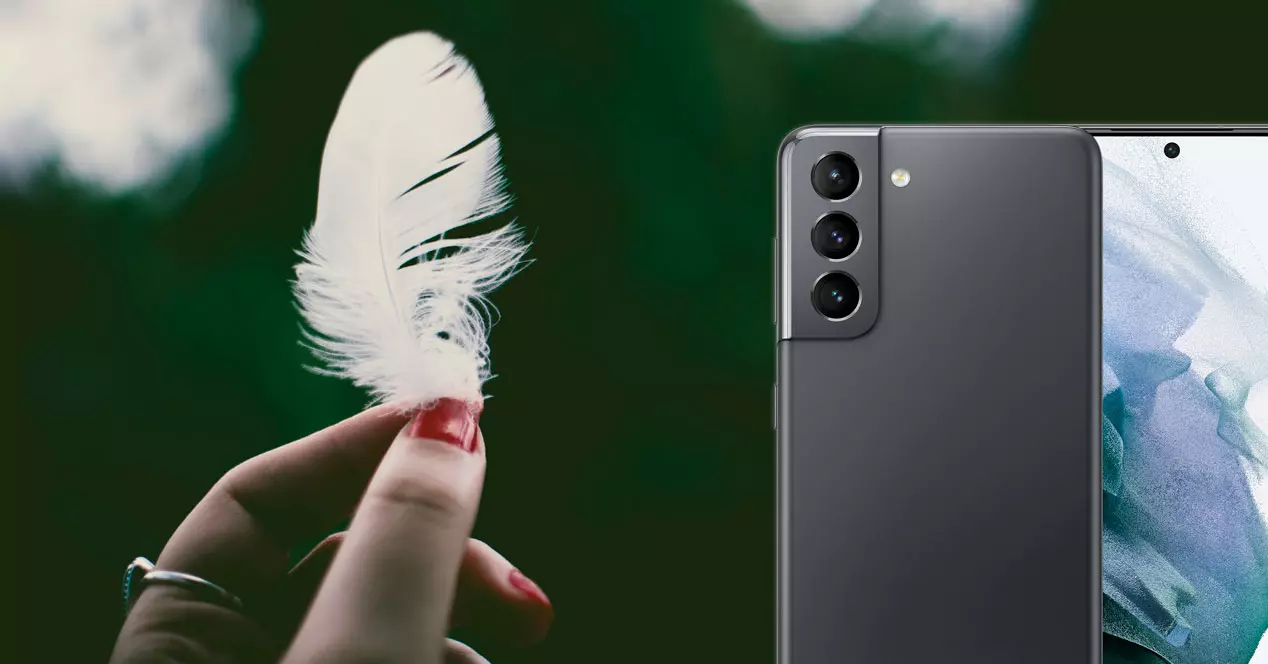 Four light as a feather gifting mobiles