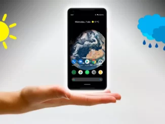 put the time on the screen of Android phones