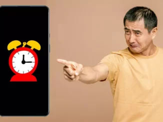 Why does the mobile alarm activate itself