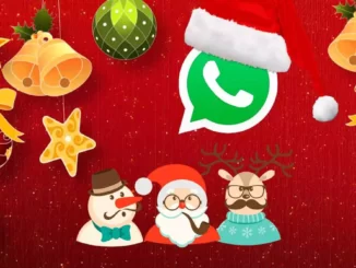 meilleurs autocollants WhatsApp pour le réveillon de Noël et Noël 2021