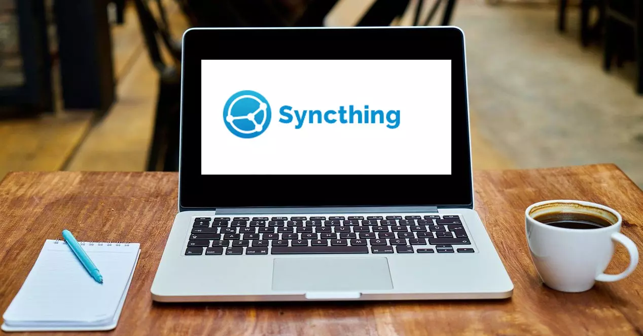 share files with SyncThing in an encrypted and secure way
