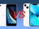 Sammenligning af iPhone 13 mini og iPhone SE 2020