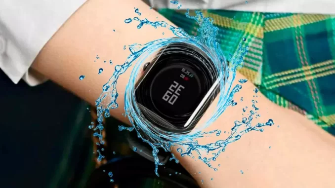 screen of your Amazfit Bip go “crazy” in the water