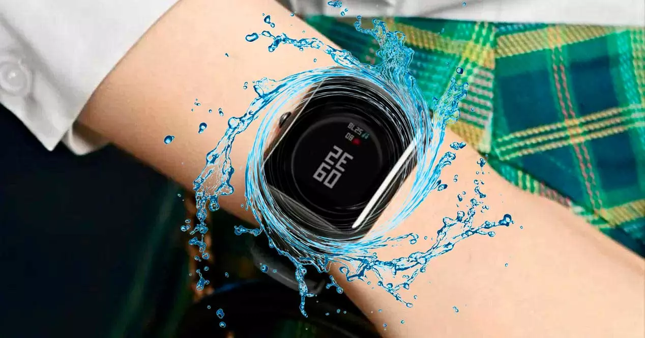 screen of your Amazfit Bip go “crazy” in the water