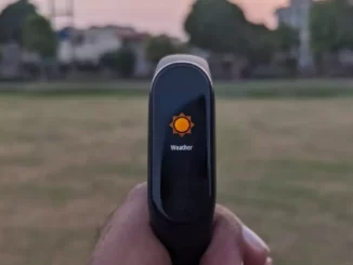 Xiaomi Mi Band: solution to the problem of the weather app