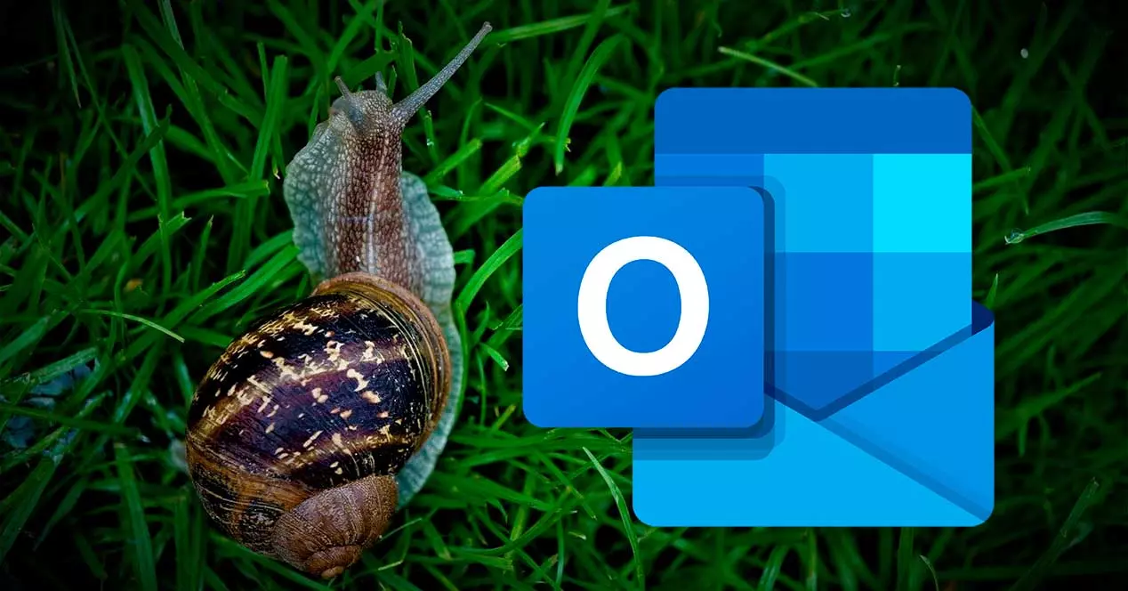 Microsoft Outlook kører langsomt