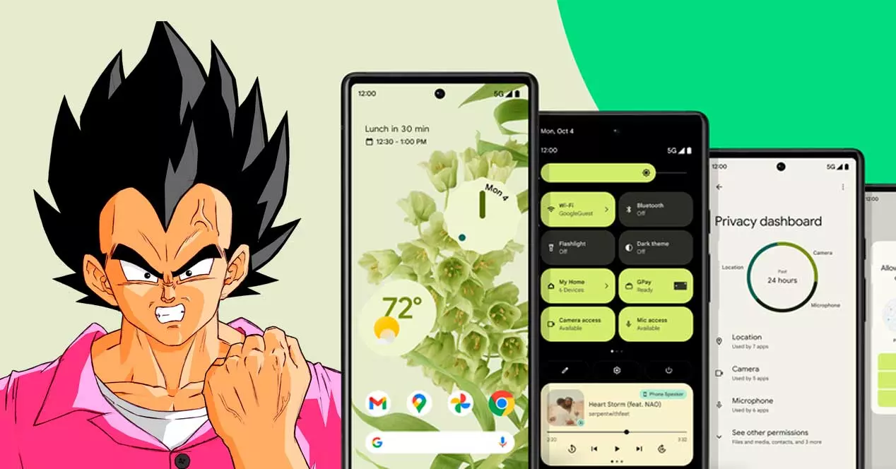 Main problems of Android 12