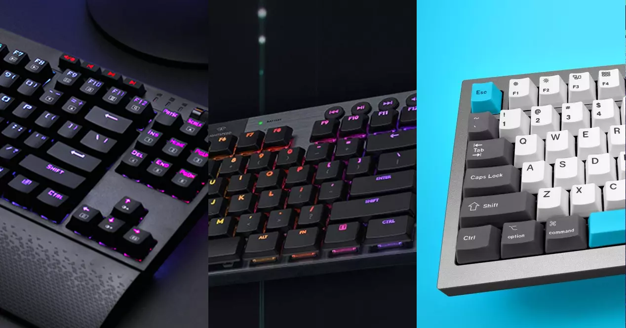 Wireless gaming keyboard