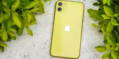 iPhone 11 gul