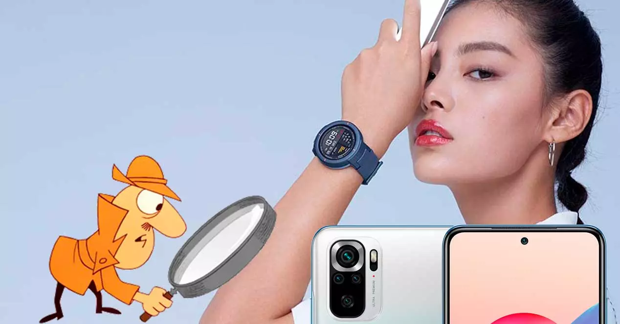 Find your mobile with your Amazfit watch