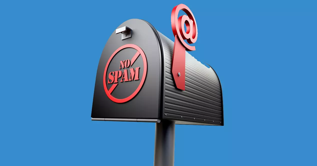 hvis en e-post kommer som spam, men er trygg