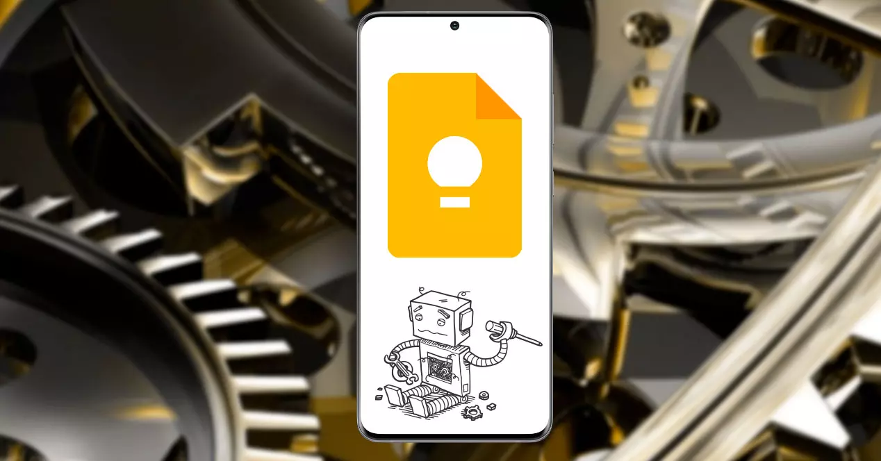 What is happening with Keep and my Samsung mobile