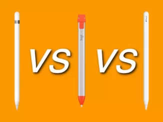 Comparison Logitech Crayon and Apple Pencil