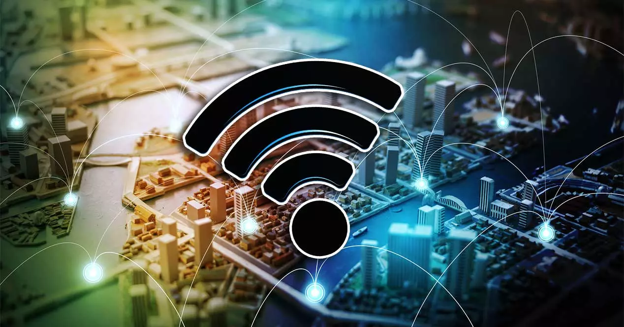 How many meters does WiFi, Bluetooth, NFC or infrared reach