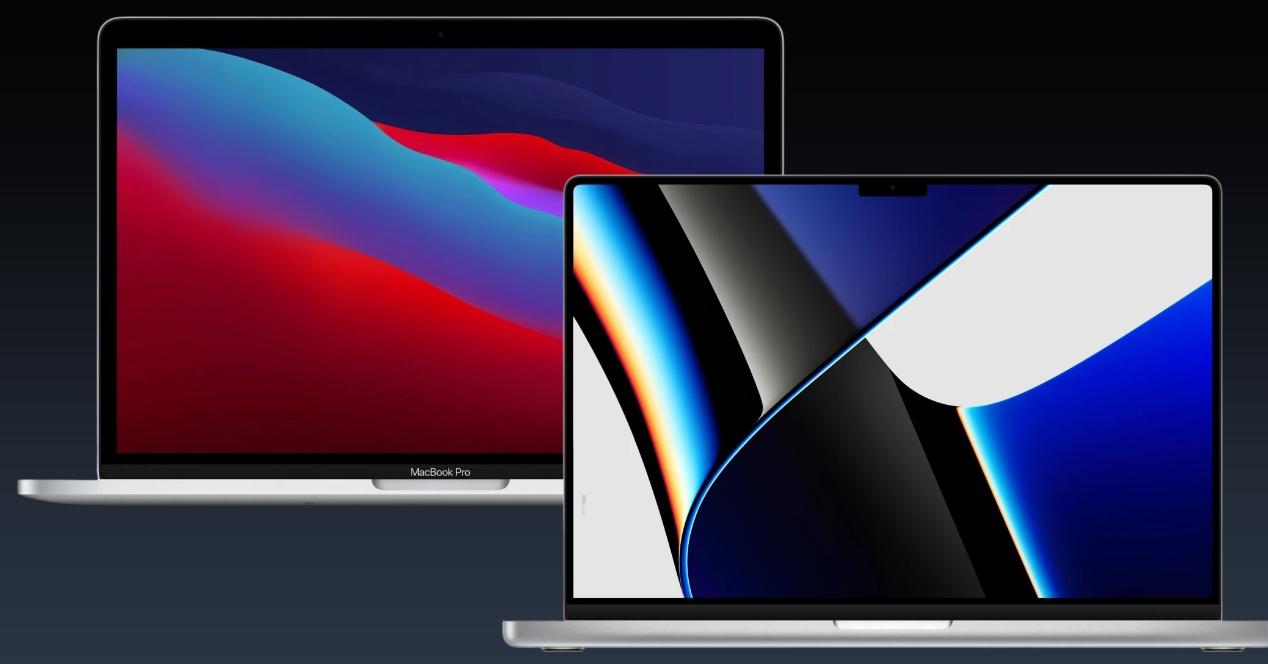Confronto tra MacBook Pro M1 con M1 Pro e M1 Max