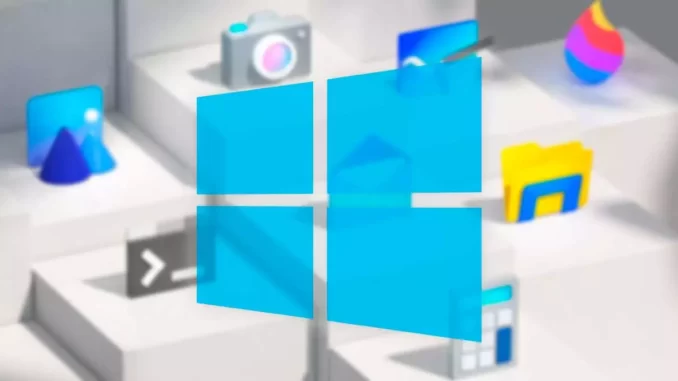 show and change icons in Windows 10 and Windows 11