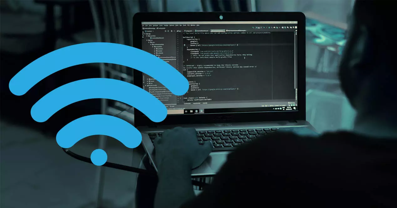 monitormodus i WiFi-kort eller adaptere