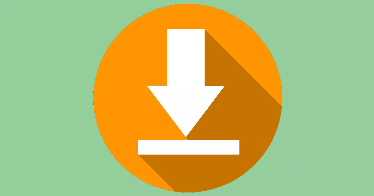 download many files with DownThemAll in Chrome or Firefox