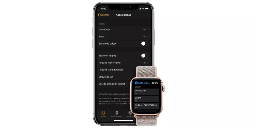 Přístupné Apple Watch a iPhone