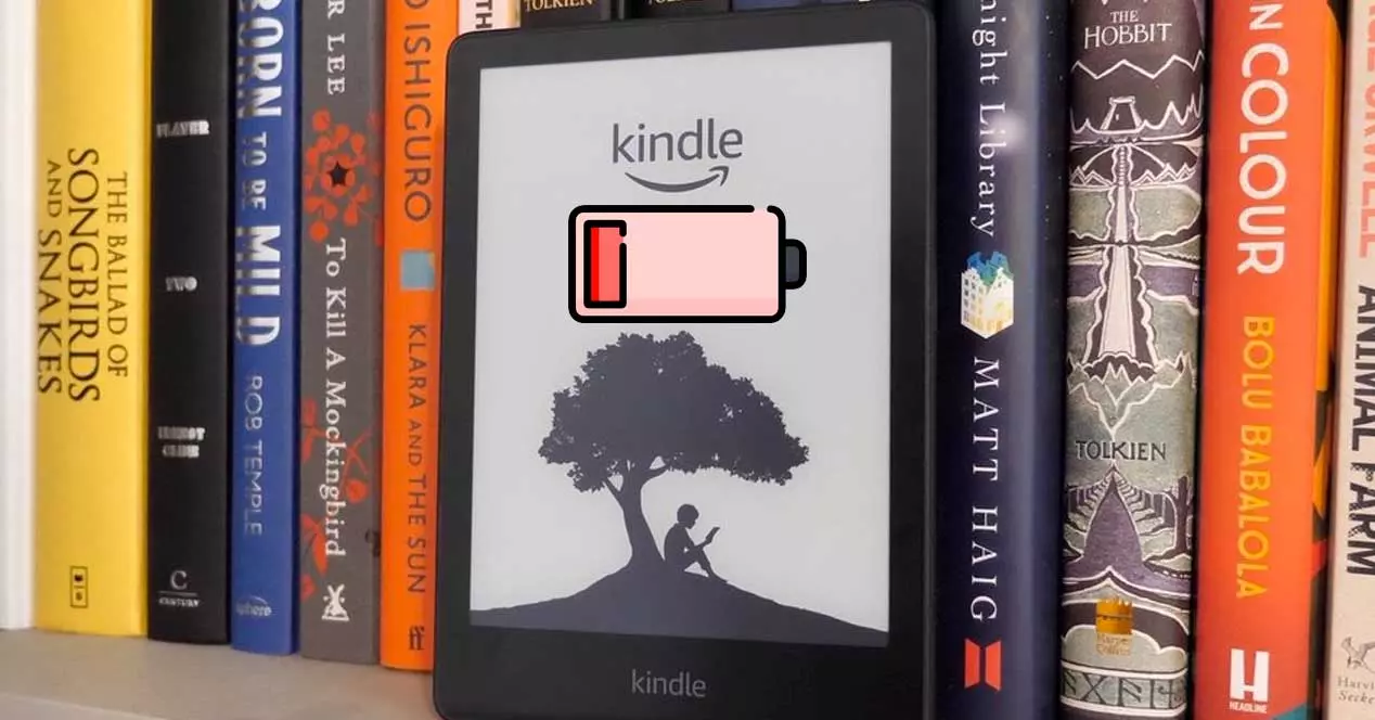 Kindleのバッテリー寿命は非常に短いです