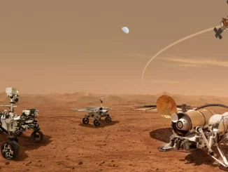 The first rocket to take off from another planet and bring samples from Mars