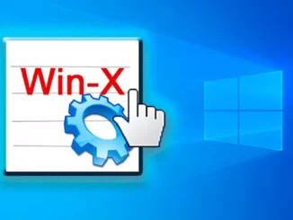 WinX menu or advanced options menu