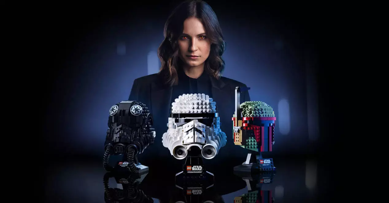 All the Star Wars helmets that LEGO has in its catalog